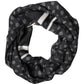 Dolce & Gabbana Black Crown Cashmere Neck Wrap Shawl Scarf