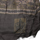 Dolce & Gabbana Brown Camouflage Modal Men Shawl Scarf