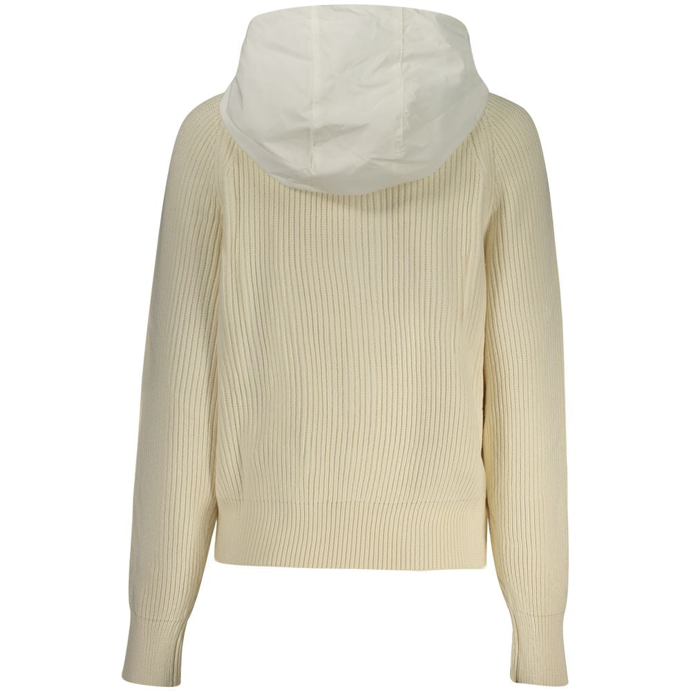 North Sails White Polyester Women Cardigan