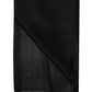 Dolce & Gabbana Black Cashmere Knit Neck Wrap Shawl Scarf