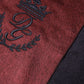 Dolce & Gabbana Maroon Silk Neck Wrap Shawl Fringes  Scarf
