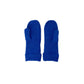 Vero Moda Blue Marabou Gloves