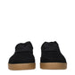 Palm Angels Black Leather Low Top Sneakers