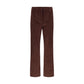 Max Mara Bordeaux Cotton Cropped Pants