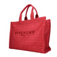 Givenchy Red Fabric Handbag
