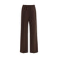 Max Mara Gray Polyester Casual Pants