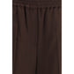 Max Mara Gray Polyester Casual Pants