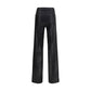L'Agence Black Cotton Casual Pants