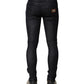 Dolce & Gabbana Black Cotton Stretch Skinny Denim Men Jeans
