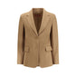 Max Mara Beige Fleece Wool Clothing