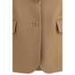 Max Mara Beige Fleece Wool Clothing