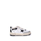 Golden Goose White Calf Leather Bos Taurus Chunky Sneakers