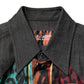 Dolce & Gabbana Multicolor Tiger Leopard Print Silk Men Shirt
