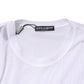 Dolce & Gabbana White Nylon Long Sleeves Crewneck T-Shirt