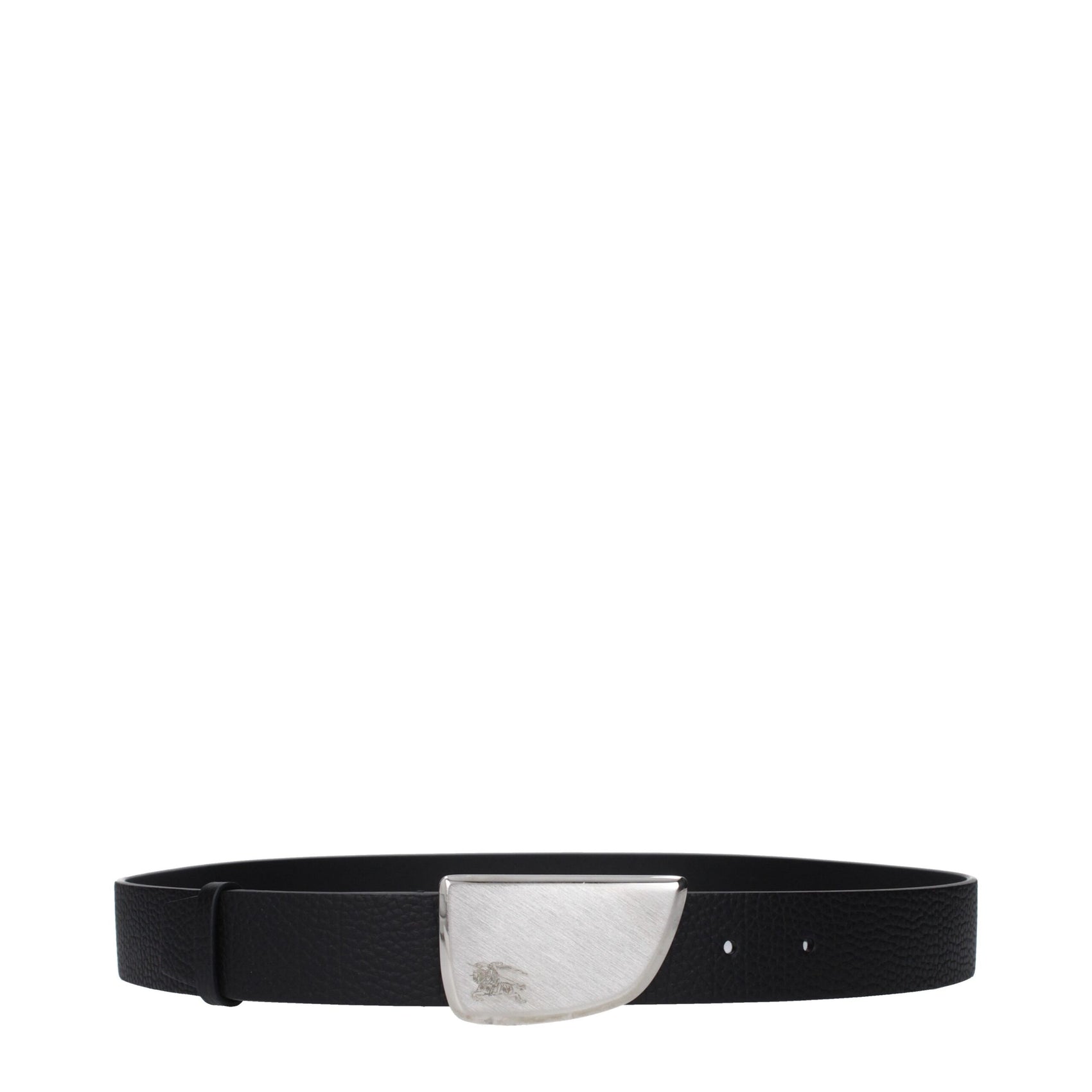 Burberry Black Leather Regular Belt