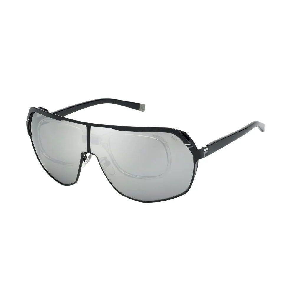 Fila Black Metal Sunglasses