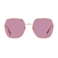 Polaroid Rose Gold Stainless Steel Sunglasses