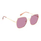 Polaroid Rose Gold Stainless Steel Sunglasses