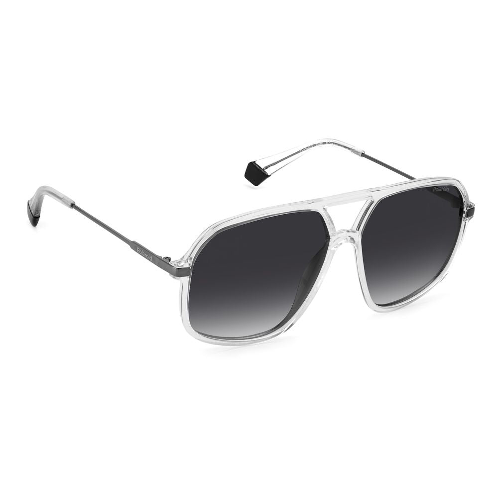 Polaroid Transparent Plastic Sunglasses