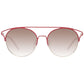Sting Red Metal Sunglasses