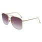 Victoria Beckham Gold Metal Sunglasses