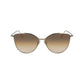 Victoria Beckham Gold Metal Sunglasses