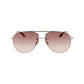 Victoria Beckham Gold Metal Sunglasses