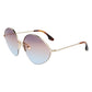 Victoria Beckham Gold Metal Sunglasses