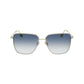 Victoria Beckham Gold Metal Sunglasses