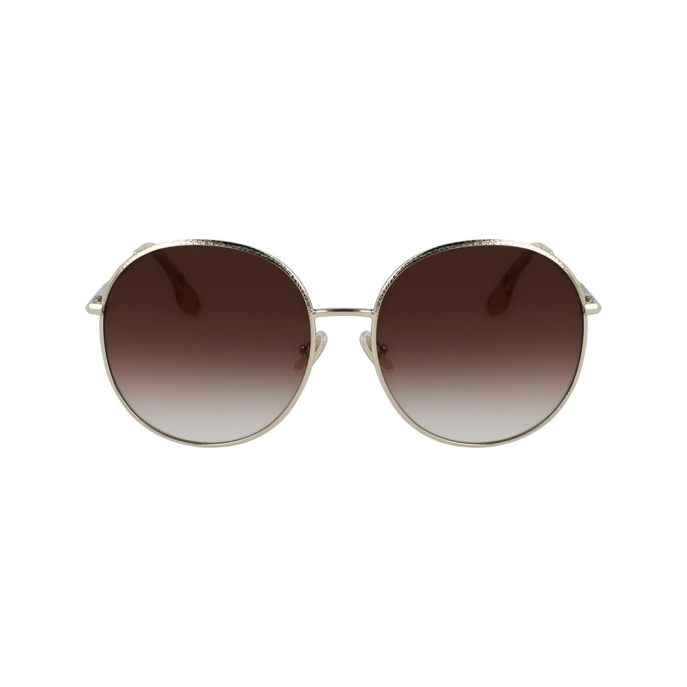 Victoria Beckham Gold Metal Sunglasses