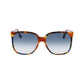 Victoria Beckham Brown Acetate Sunglasses