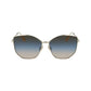 Victoria Beckham Gold Metal Sunglasses