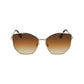 Victoria Beckham Gold Metal Sunglasses