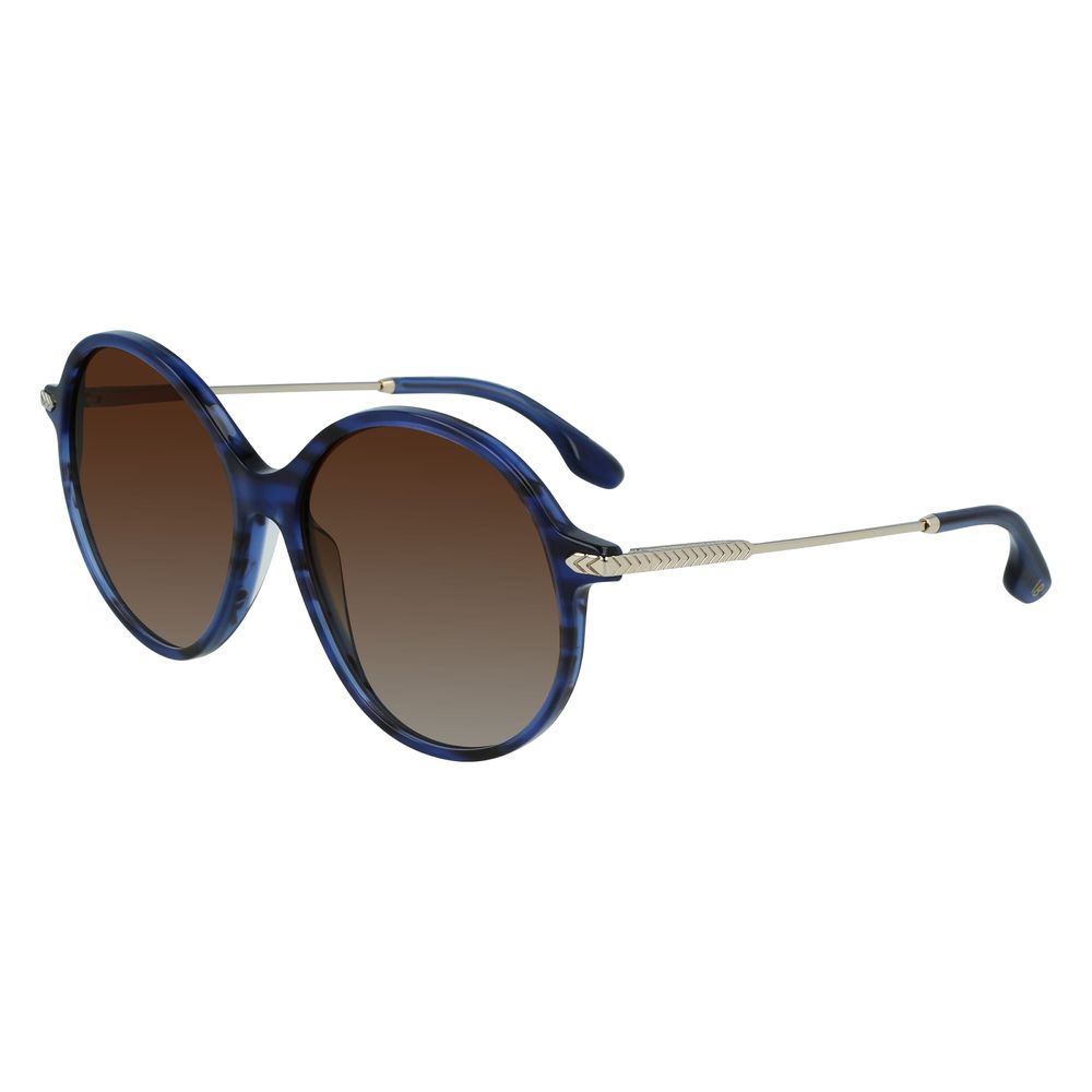Victoria Beckham Blue Acetate Sunglasses