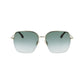 Victoria Beckham Gold Metal Sunglasses