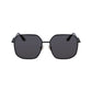 Victoria Beckham Black Metal Sunglasses