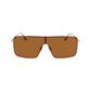Victoria Beckham Gold Metal Sunglasses