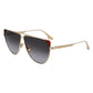 Victoria Beckham Brown Metal Sunglasses