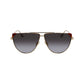 Victoria Beckham Brown Metal Sunglasses