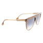 Victoria Beckham Brown Acetate Sunglasses
