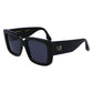 Victoria Beckham Black Acetate Sunglasses