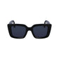 Victoria Beckham Black Acetate Sunglasses
