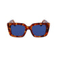 Victoria Beckham Brown Acetate Sunglasses