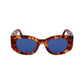 Victoria Beckham Brown Acetate Sunglasses