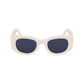 Victoria Beckham Gray Acetate Sunglasses