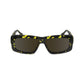 Victoria Beckham Yellow Acetate Sunglasses