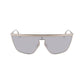 Victoria Beckham Gray Metal Sunglasses