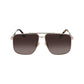 Victoria Beckham Gold Metal Sunglasses