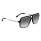 Victoria Beckham Black Acetate Sunglasses