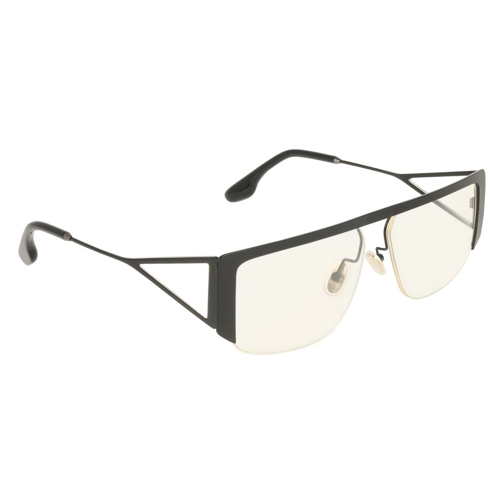 Victoria Beckham Black Metal Sunglasses